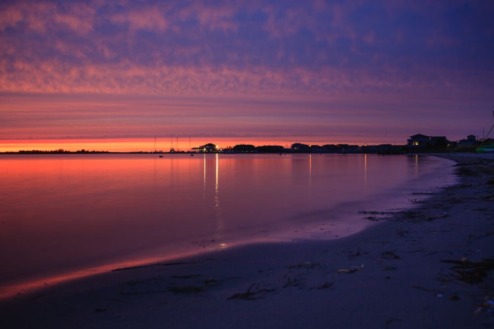 Scenic view of Barnegat Bay