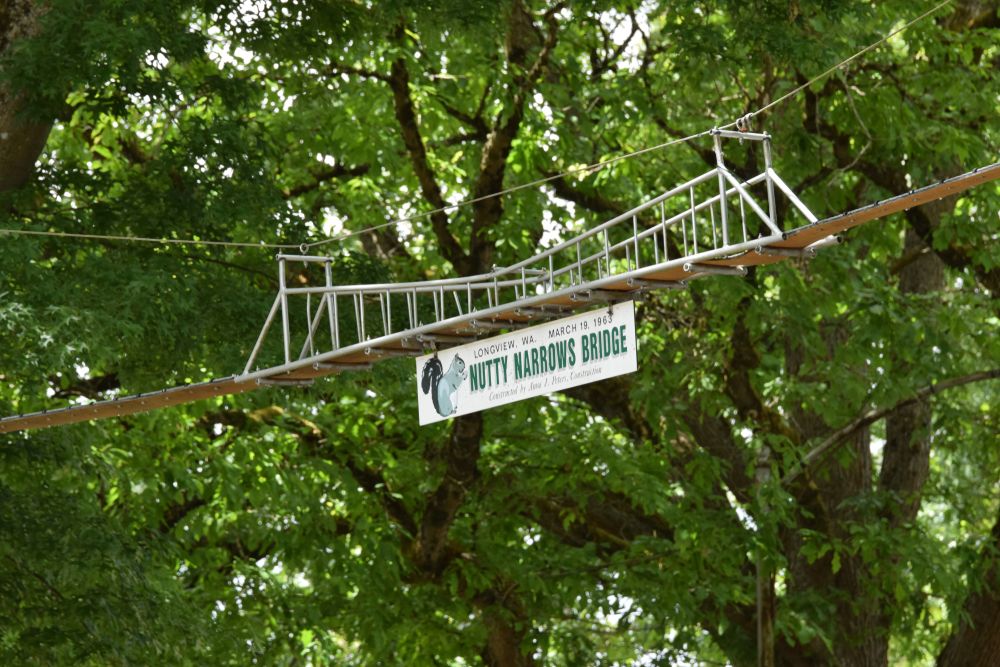 View of the Nutty Narrows Bridge