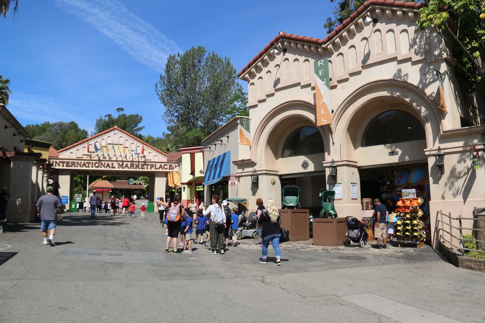 View of Los Angeles Zoo and Botanical Gardens