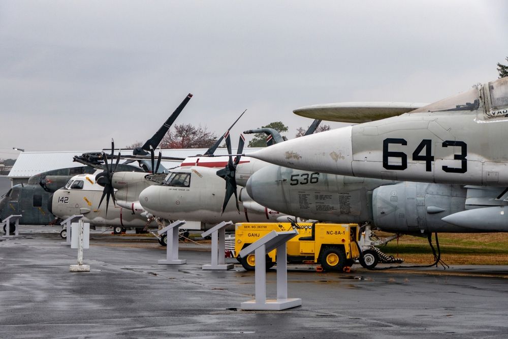 Aircrafts at the Patuxent River Naval Air Museum