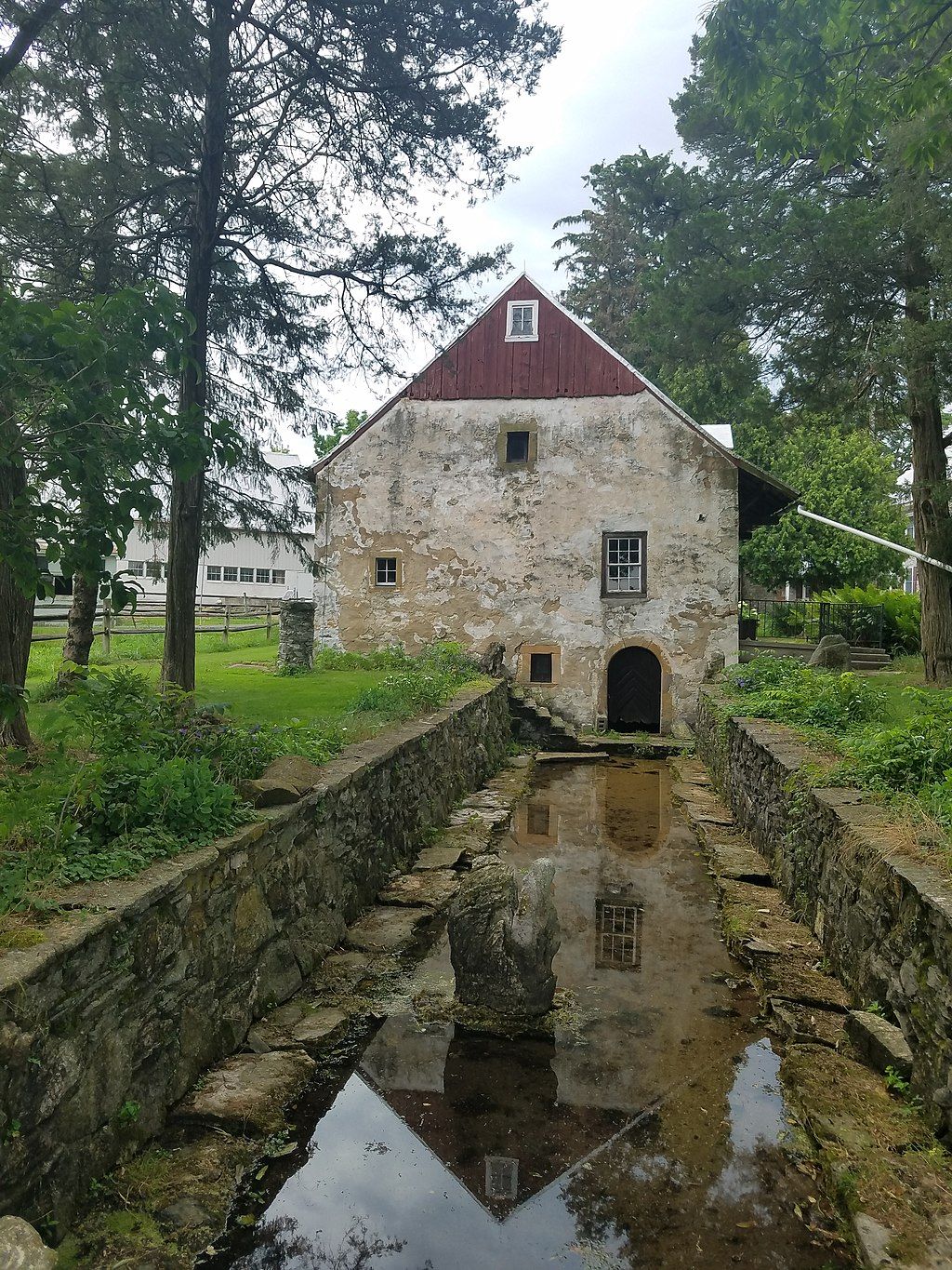 Canal creek at Fort Zeller