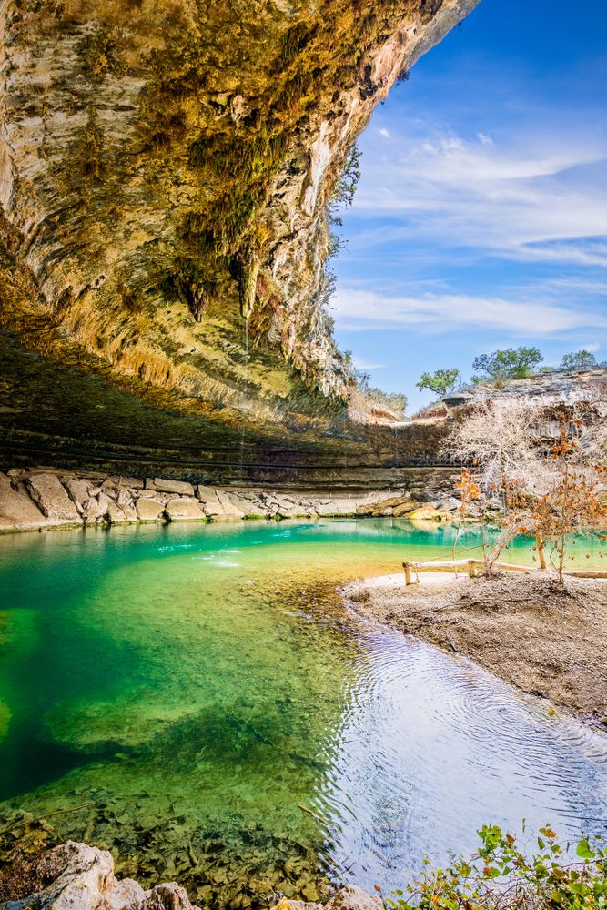 Scenic view of Hamilton Pool Preserve