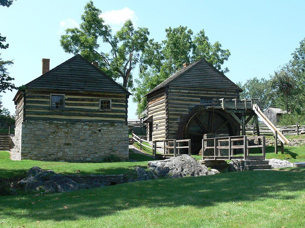 Grist mill at Cyrus McCormick Farm and Workshop