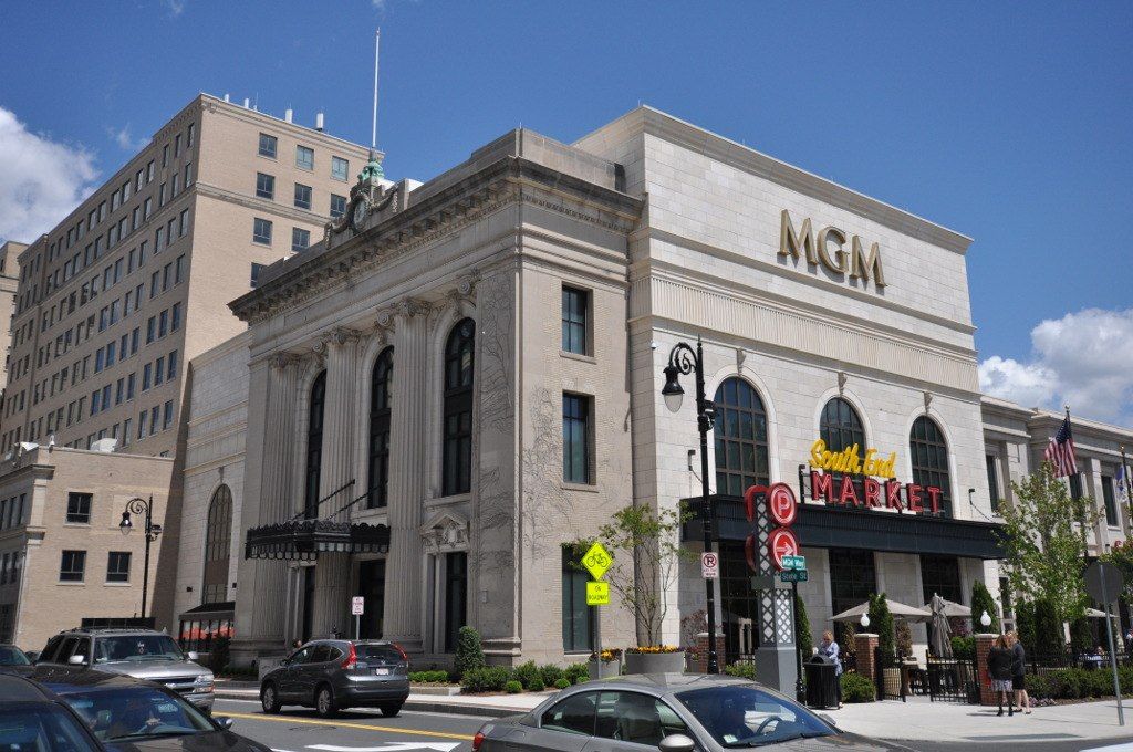 Exterior of MGM Springfield