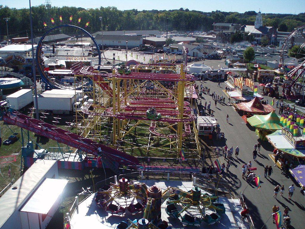 Aerial view of The Big E