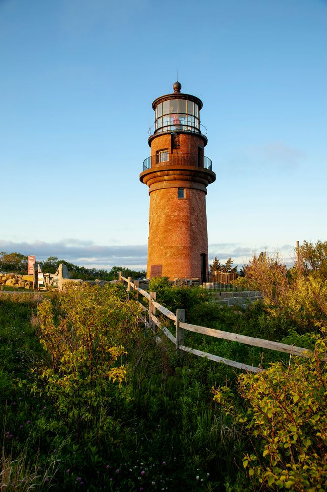 Exterior of the Gay Head Lighthouse