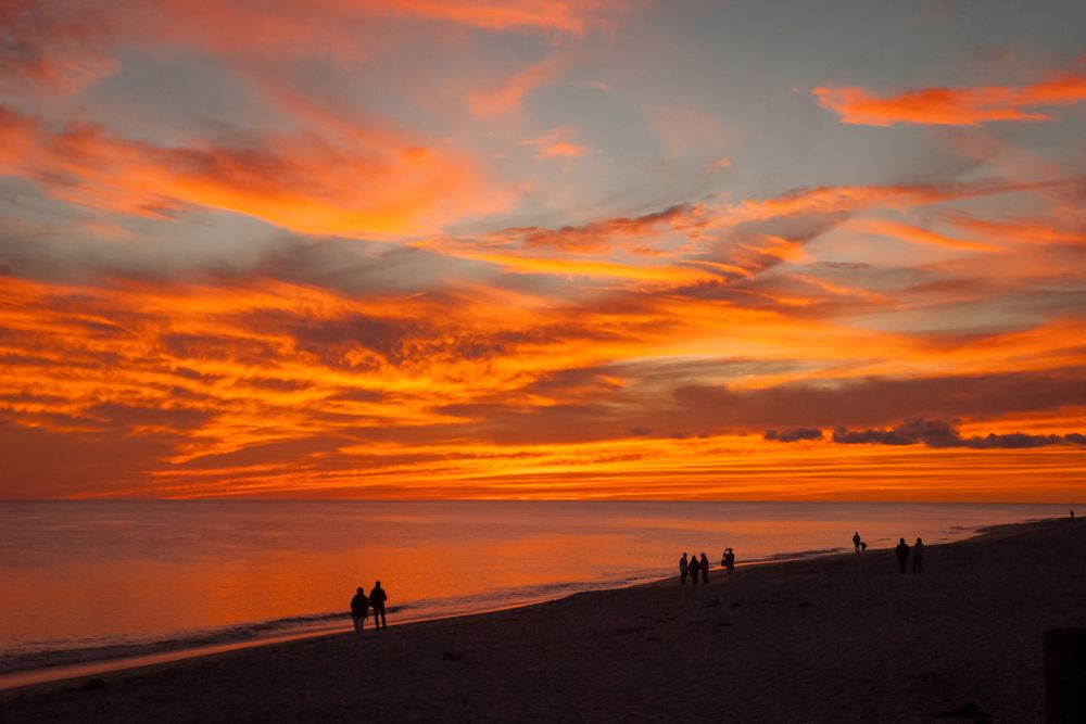 Gorgeous sunset over Madaket Beach