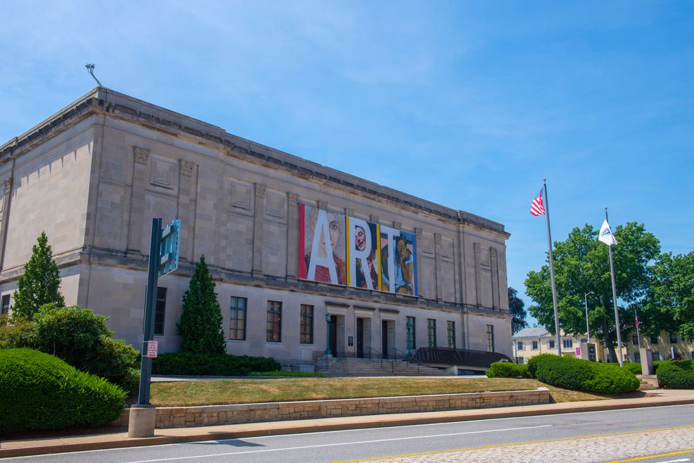 Exterior of Worcester Art Museum