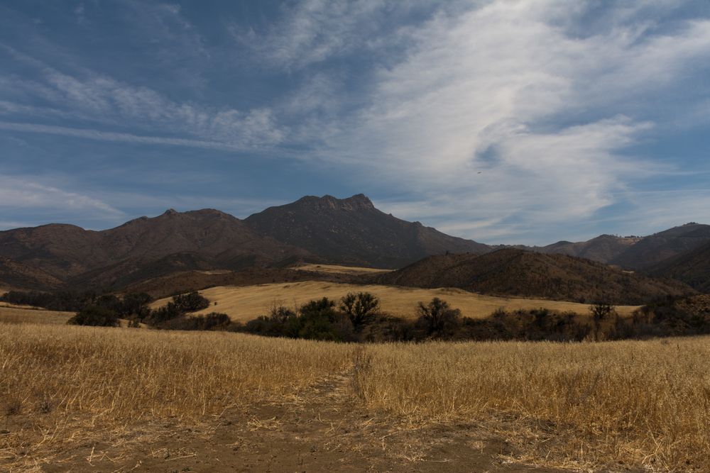 View of Magnificent Santa Monica Mountains