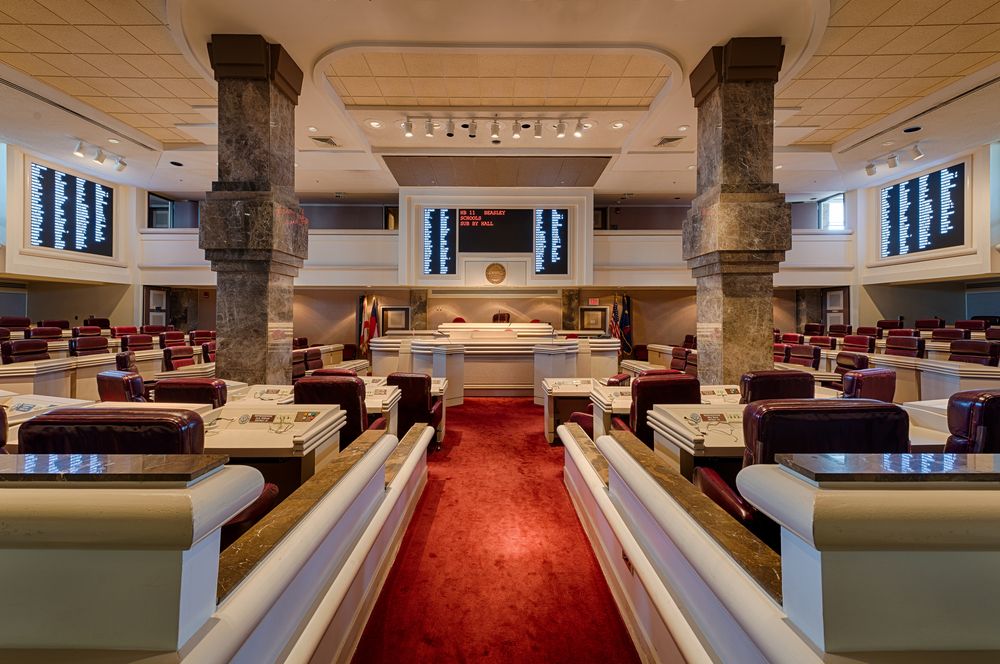 A chamber in Alabama State Capitol