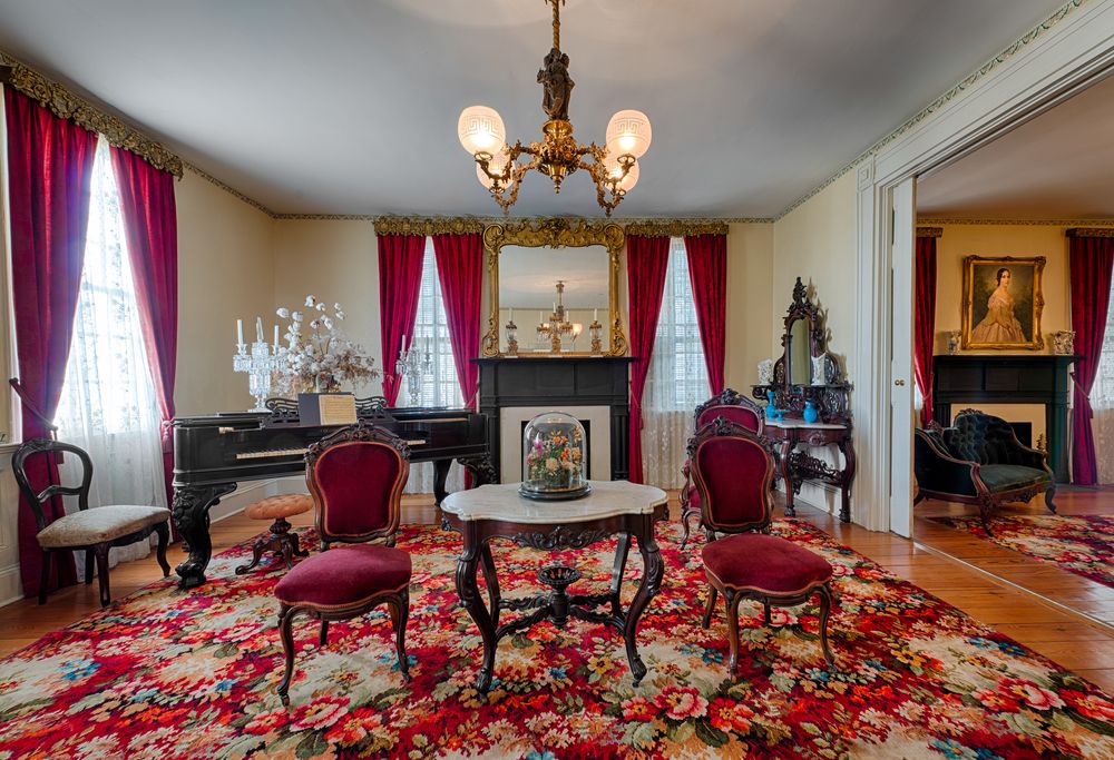 Interior of the First White House of the Confederacy