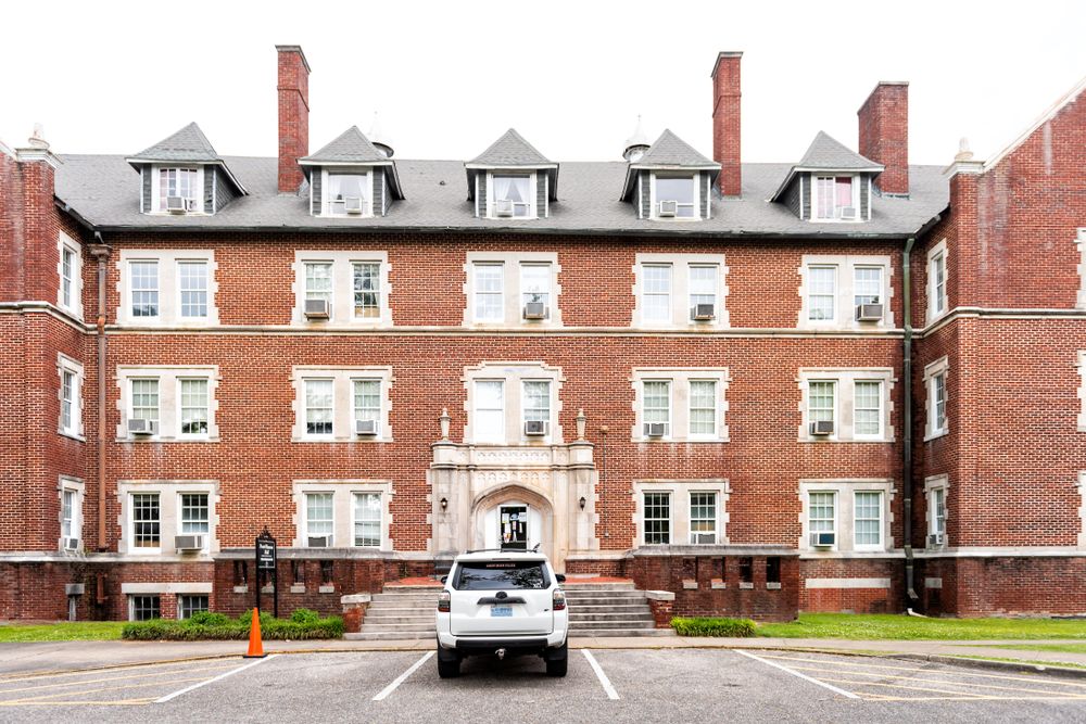 A brick building at Huntingdon College