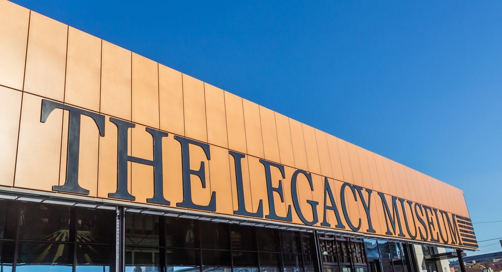 Building sign of Legacy Museum