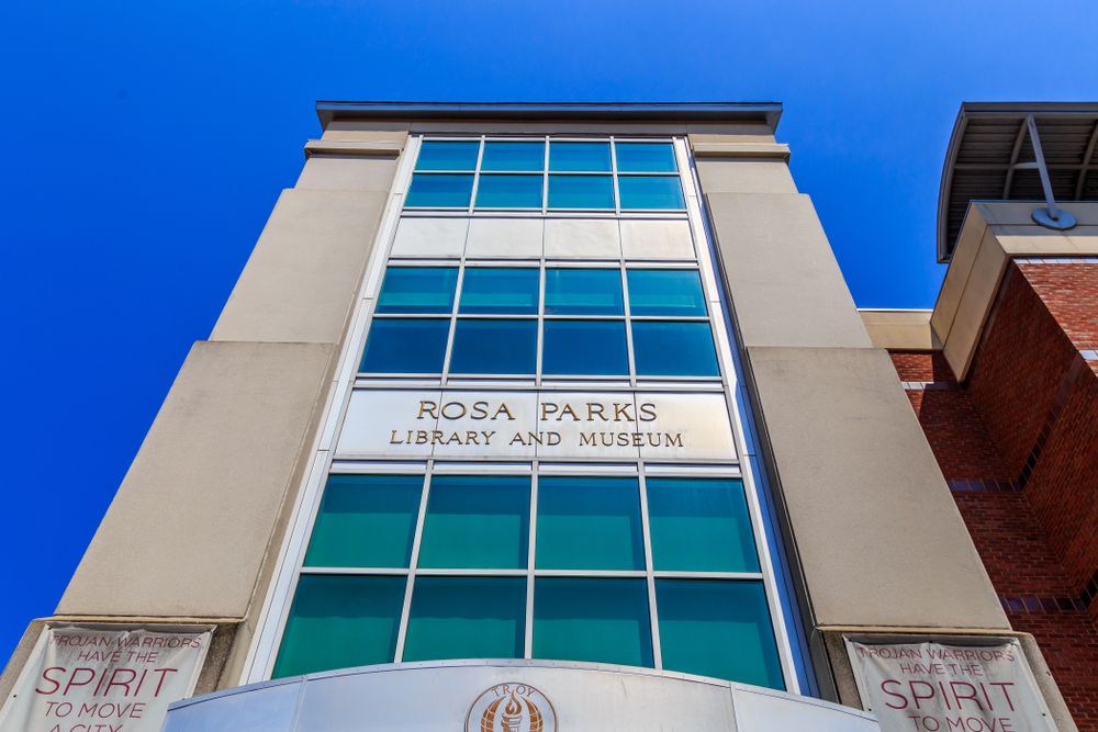 Facade of Rosa Parks Museum