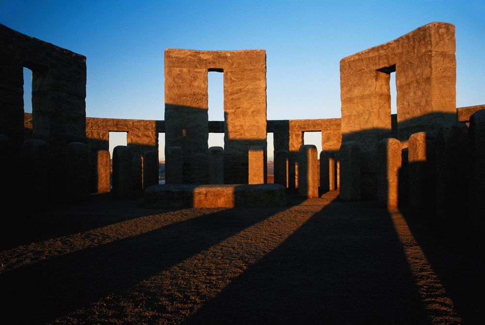 View of the Maryhill Stonehenge Monument