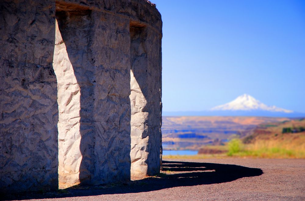 View of the Maryhill Stonehenge Monument