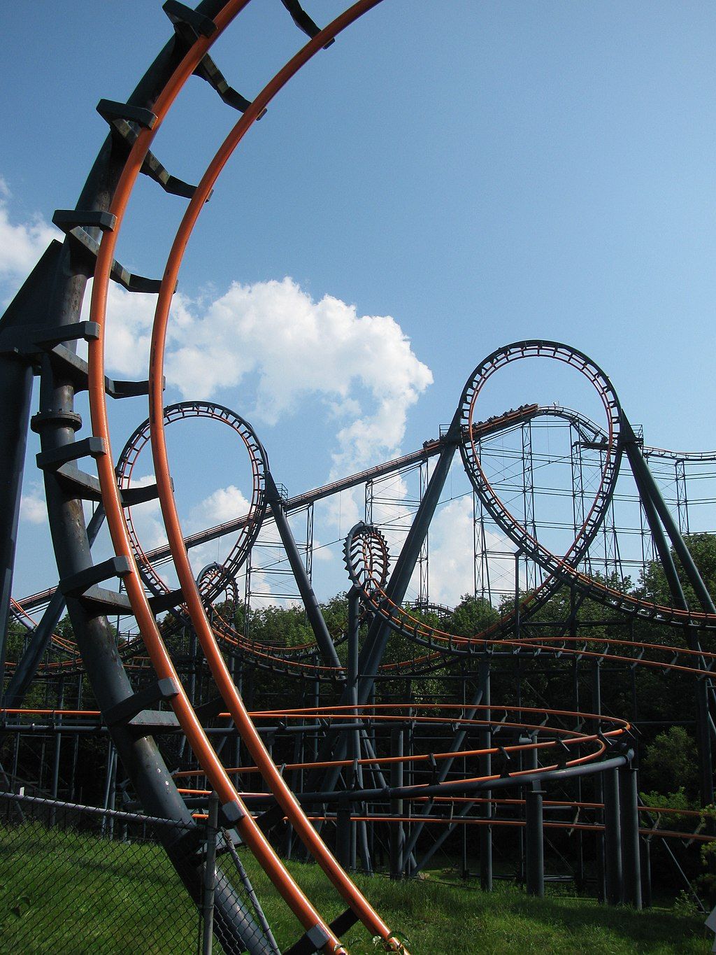 Vortex rollercoaster in Kings Island