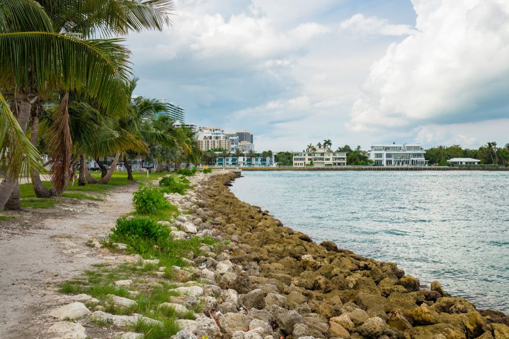 The waters of Haulover Park Beach