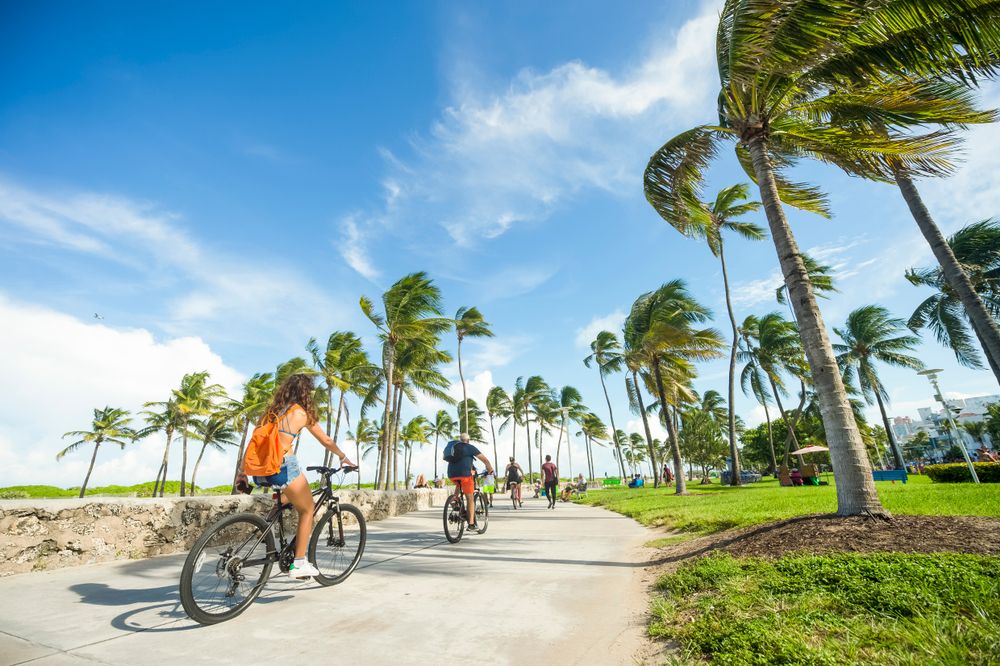 Bicycle ride at Lummus Park