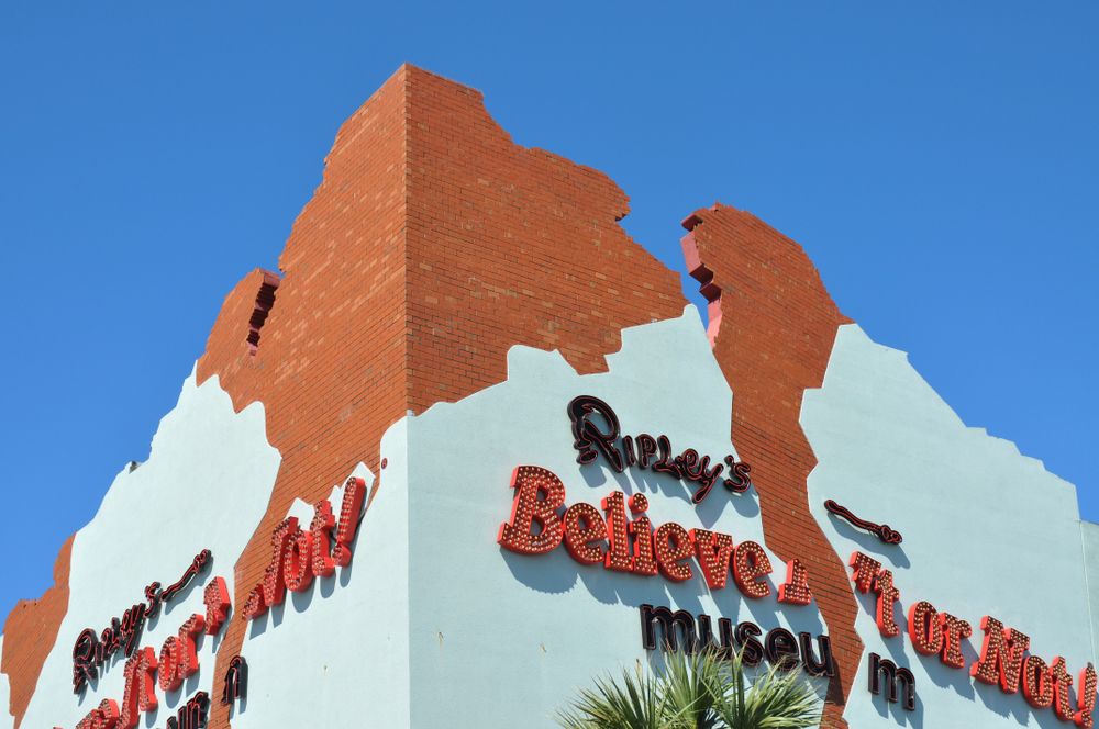 Building sign of Ripley’s Believe It or Not