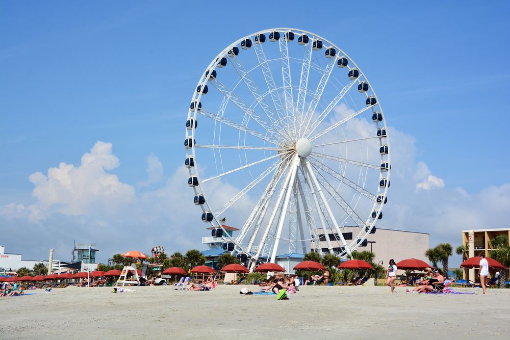Daytime view of SkyWheel Myrtle Beach