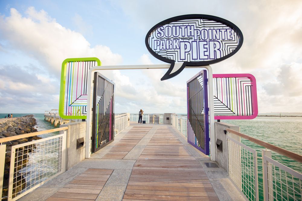 Pier at South Pointe Park