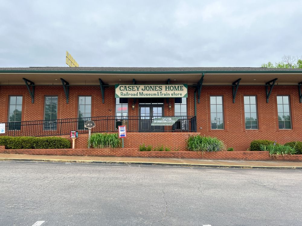 Exterior of Casey Jones Home & Railroad Museum
