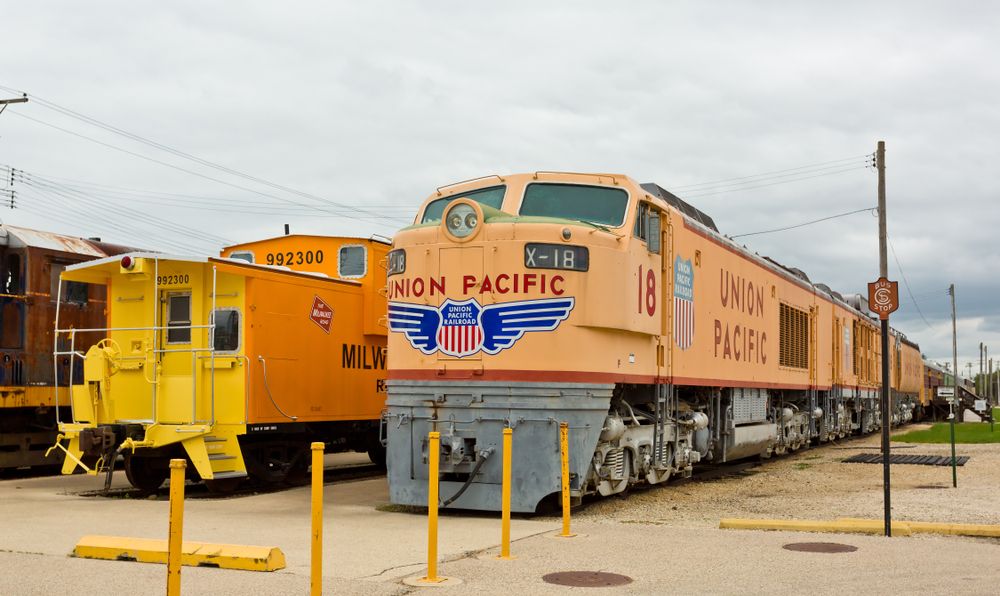 Locomotives at Illinois Railway Museum
