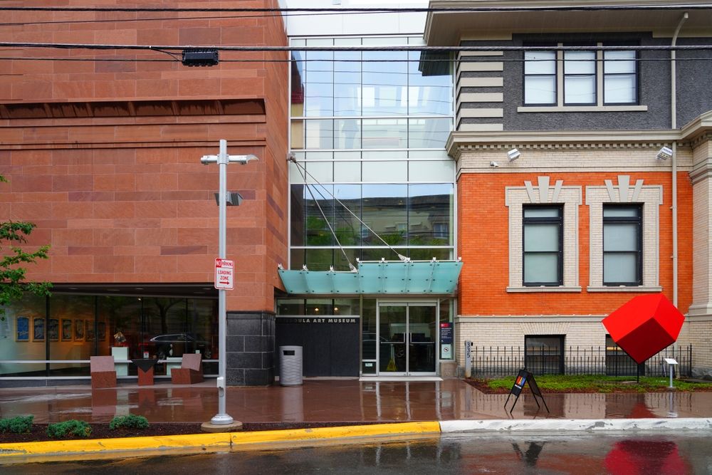 Exterior of the Missoula Art Museum