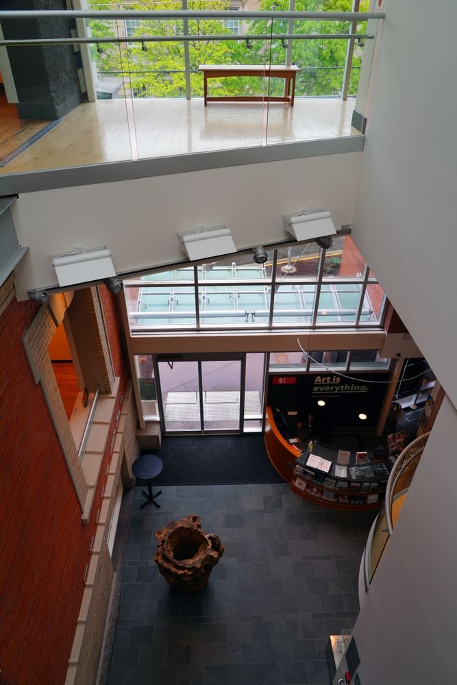 Interior of the Missoula Art Museum