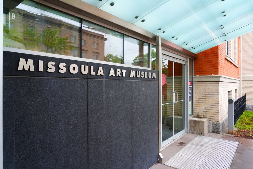 Building sign of the Missoula Art Museum