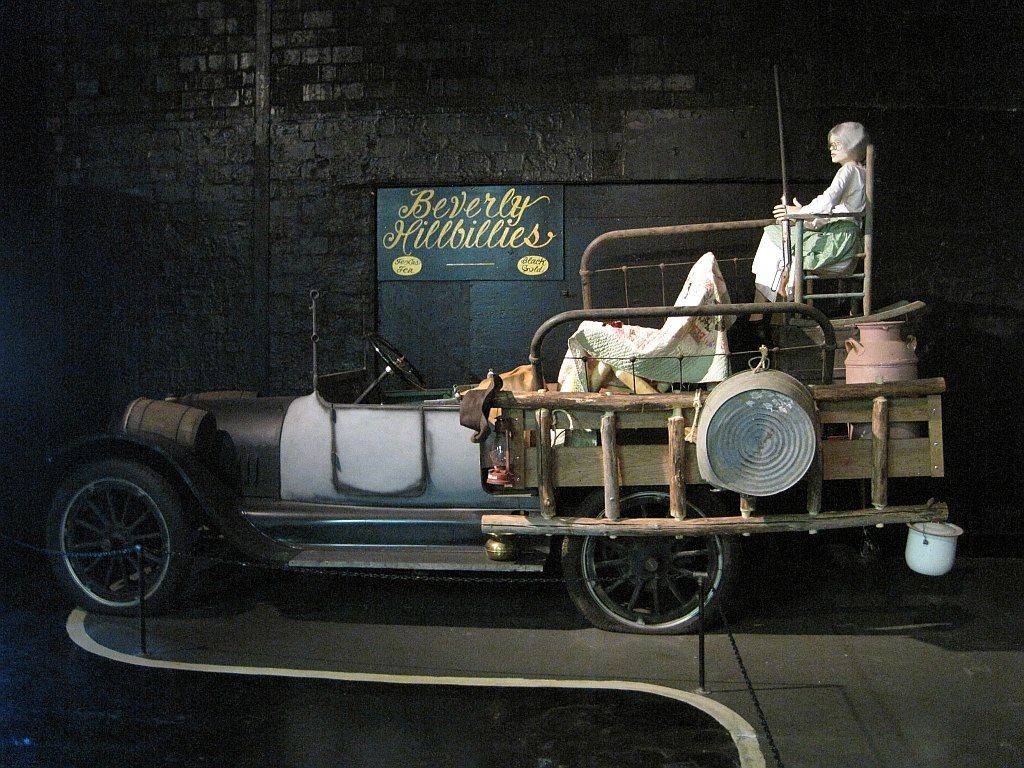 Beverly Hillbillies car in Rusty's TV & Movie Car Museum
