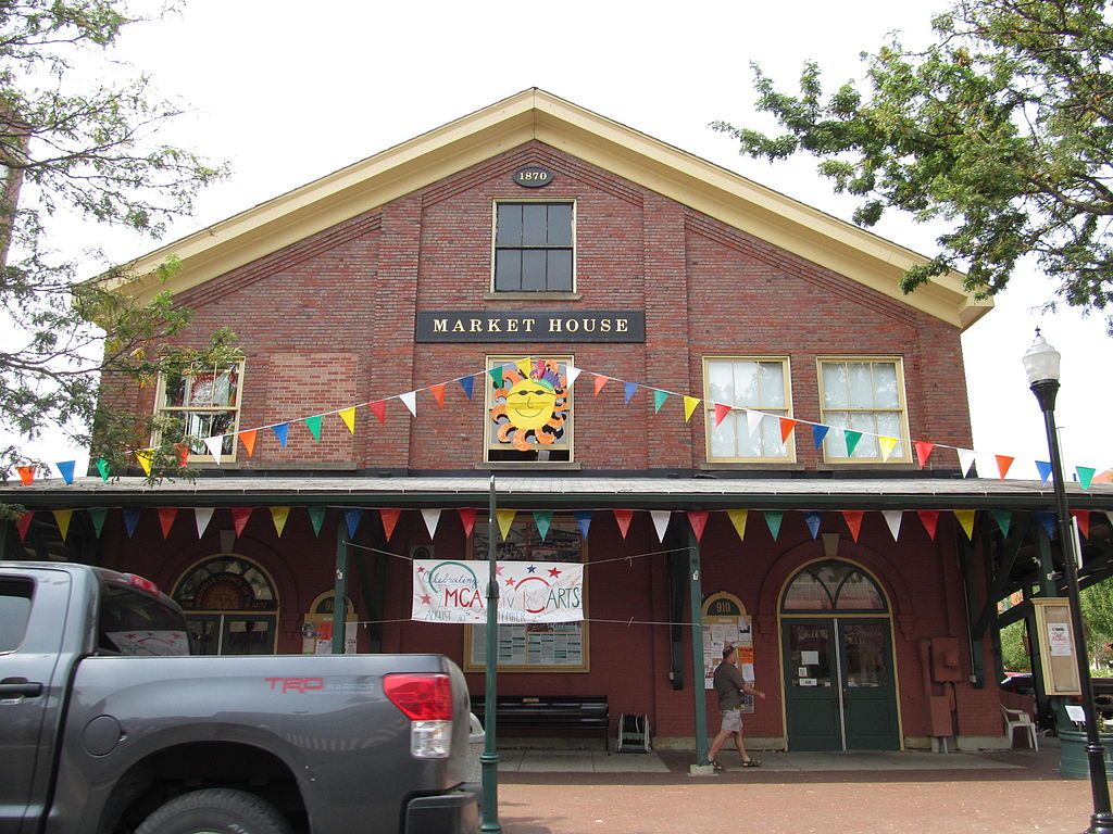 Front exterior of the Market House