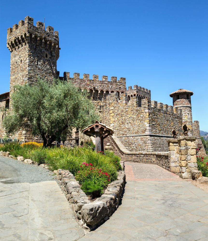 Exterior of Castello Di Amorosa