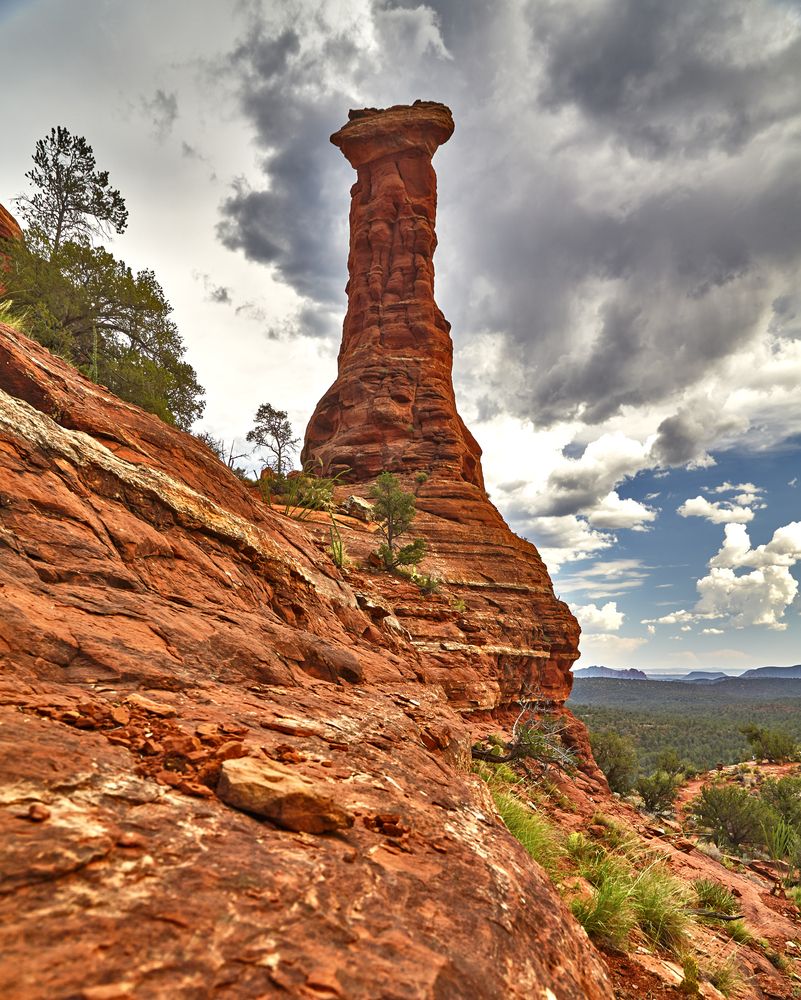Kachina Rock formation in Boynton Canyon