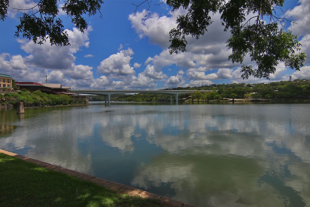 The waters of Lake Marble Falls