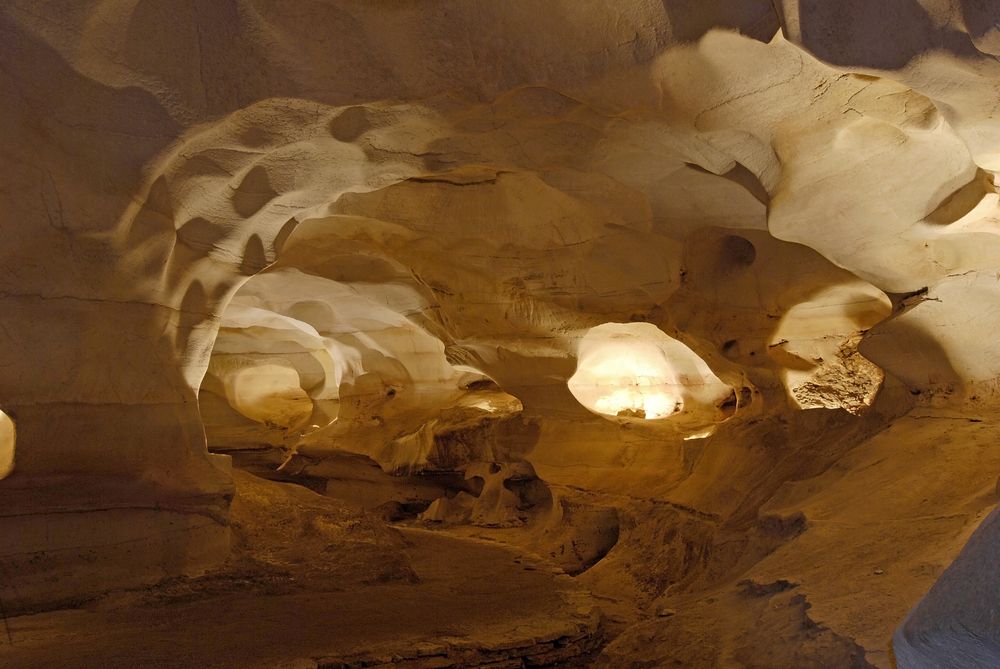 View from inside the Longhorn Cavern