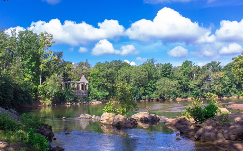 Ocmulgee river at Amerson River Park