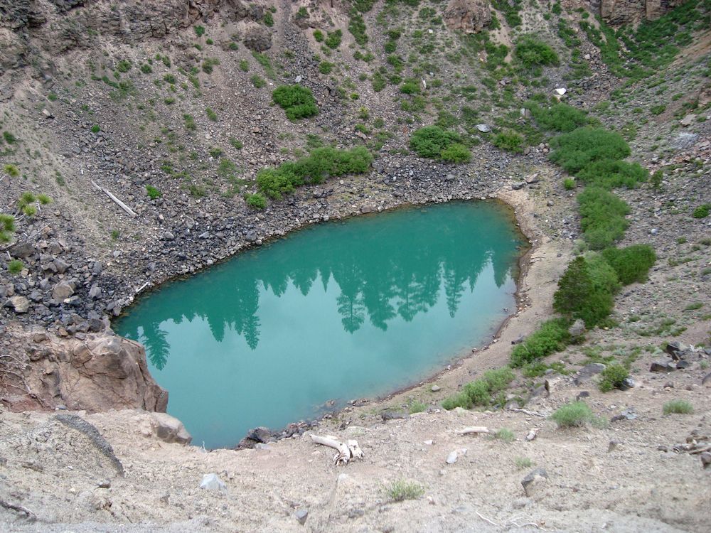Waters of an Inyo Crater
