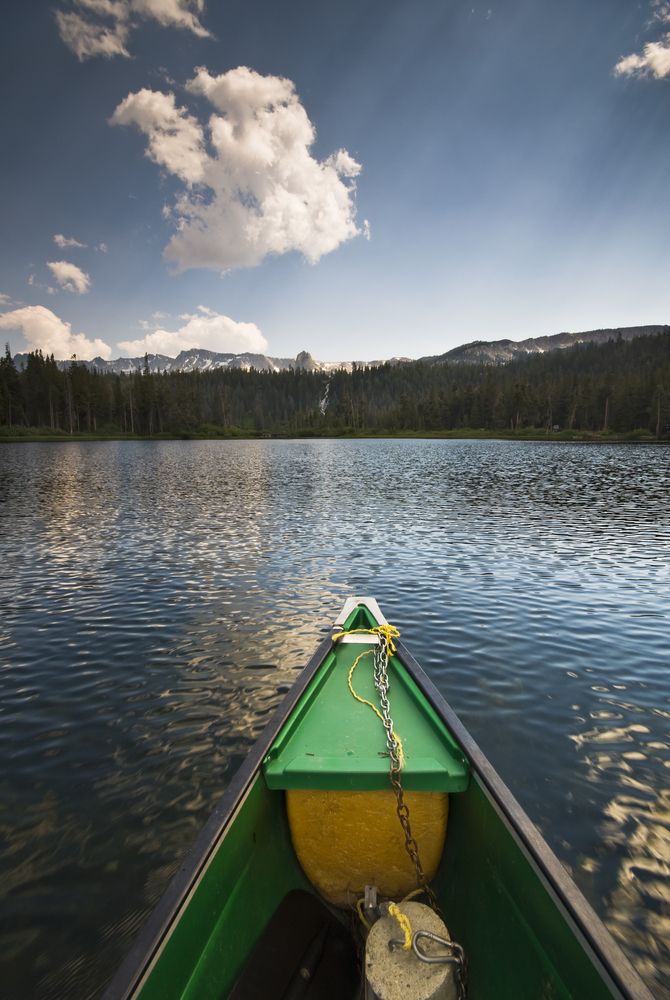Kayaking on Lake Mary