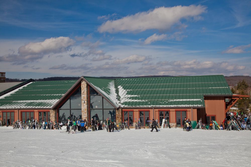Exterior of the Wisp Resort