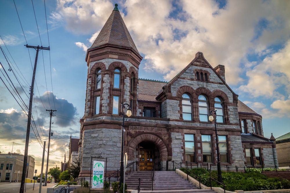 Exterior of the Hackley Public Library