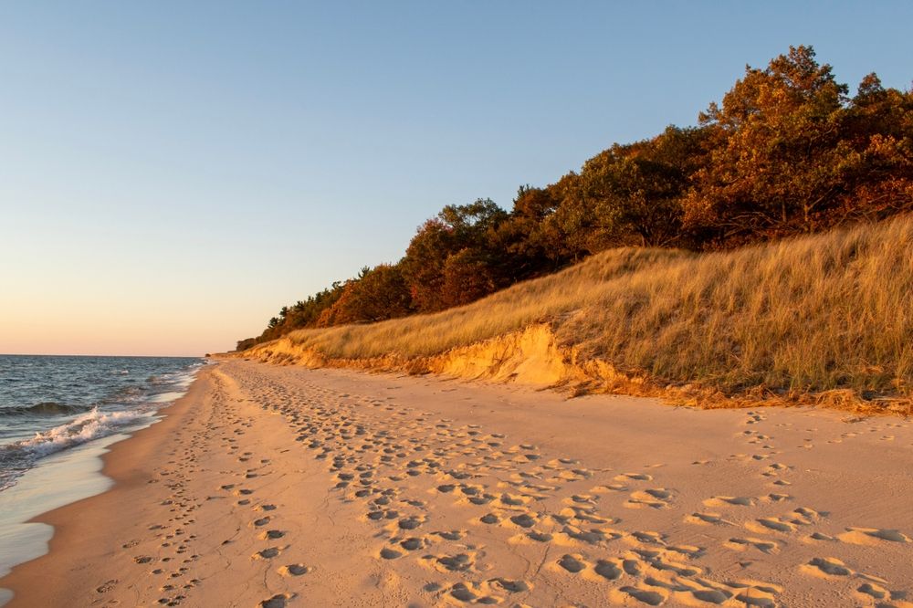 The sands of Muskegon State Park
