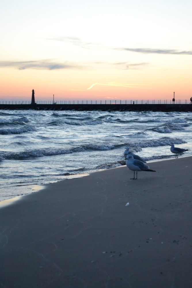 Sunset at Pere Marquette Park
