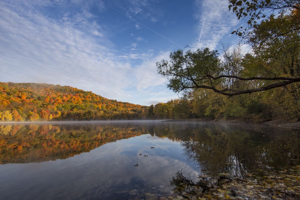 The waters of Ramapo Valley County Reservation