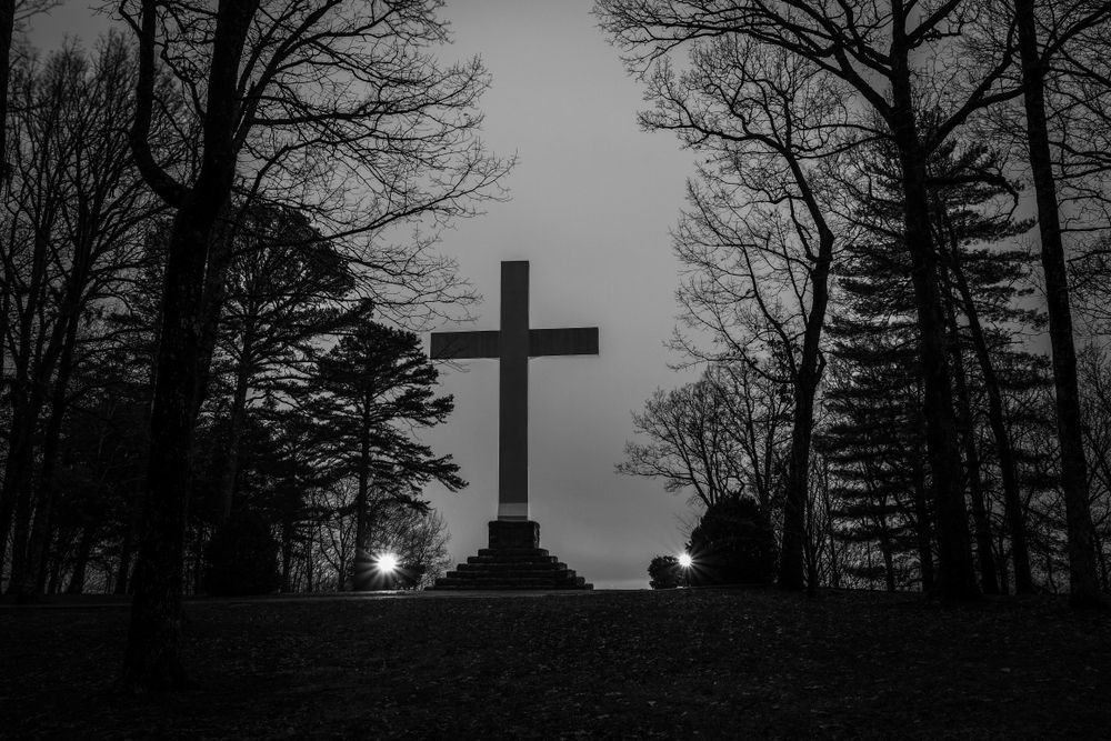 Silhoutte of The Cross.