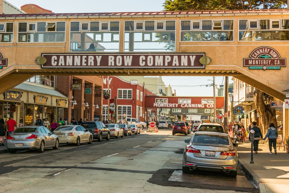 Entryway of Cannery Row