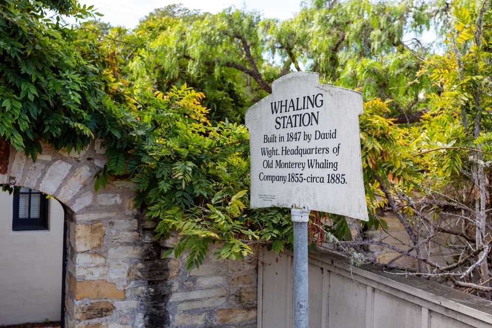 Marker of Old Whaling Station
