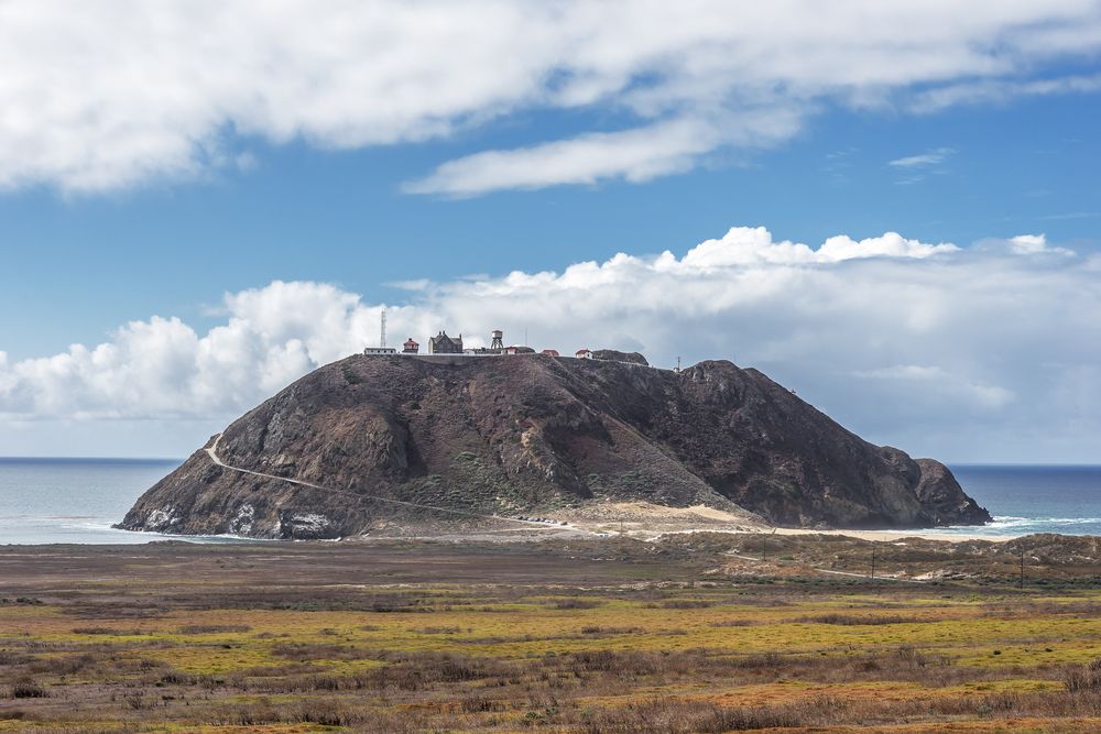 Far view of Point Sur Lightstation