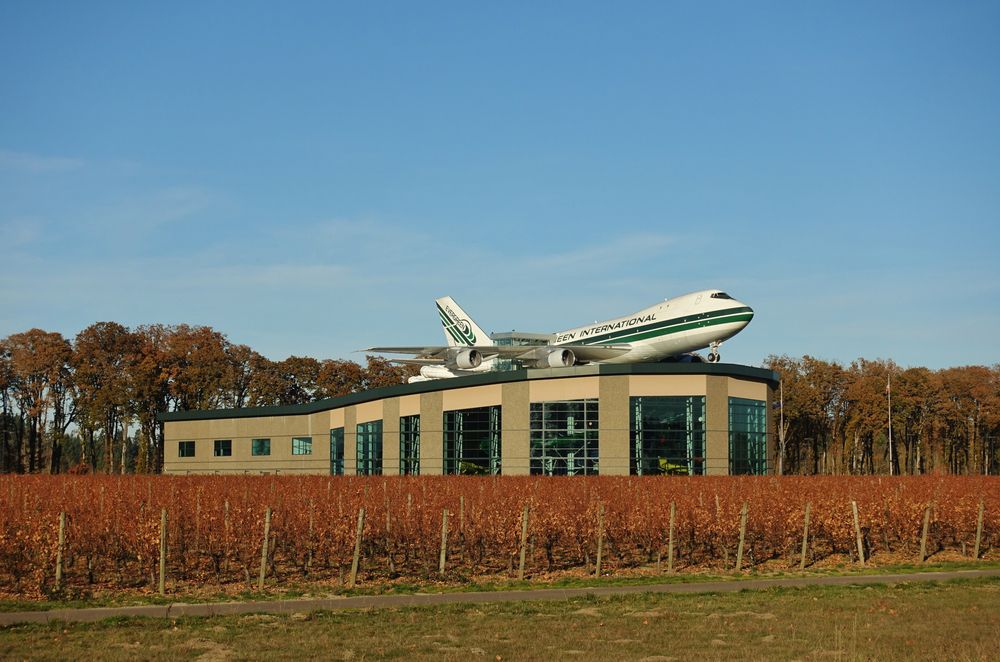 Exterior of the Wings and Waves Waterpark
